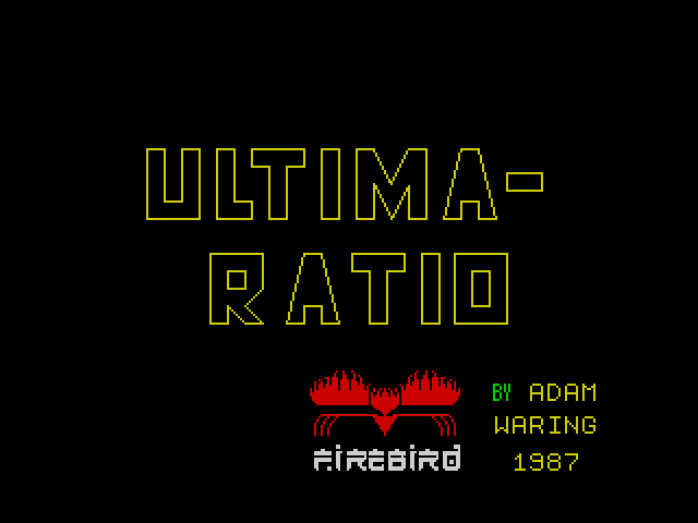 Ultima Ratio image, screenshot or loading screen