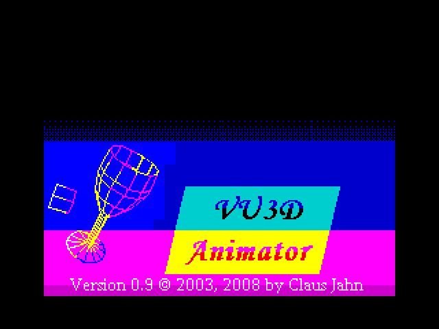 VU-3D Animator image, screenshot or loading screen