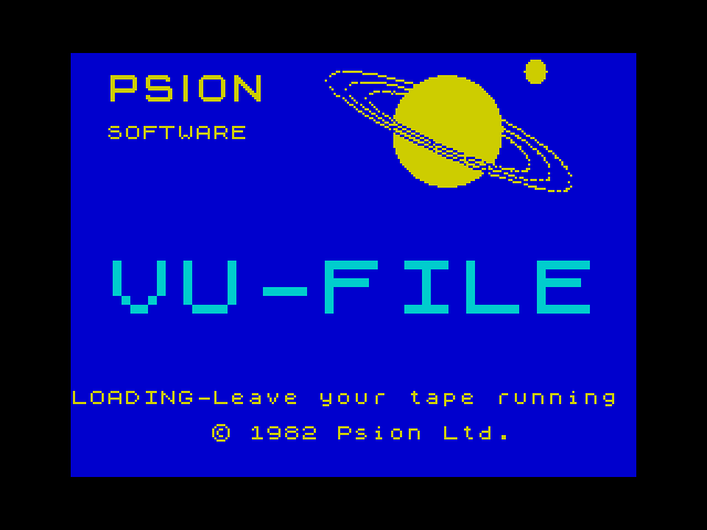 VU-File image, screenshot or loading screen