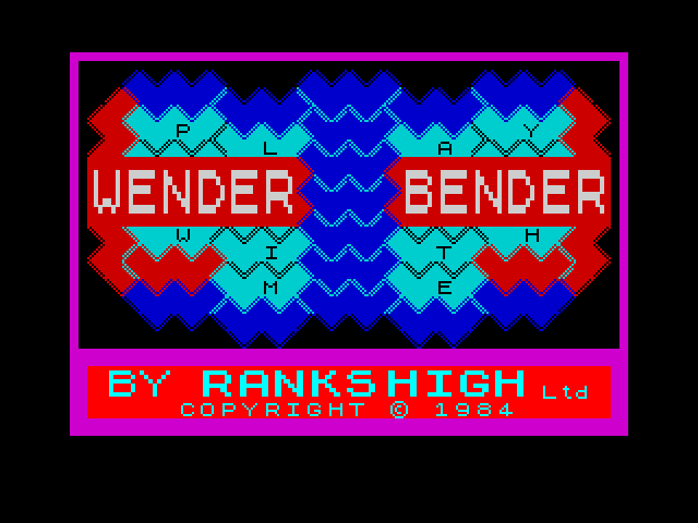 Wender Bender image, screenshot or loading screen