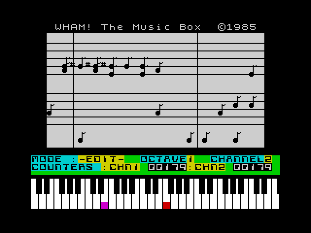 Wham! The Music Box image, screenshot or loading screen