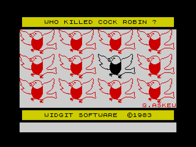 Who Killed Cock Robin? image, screenshot or loading screen