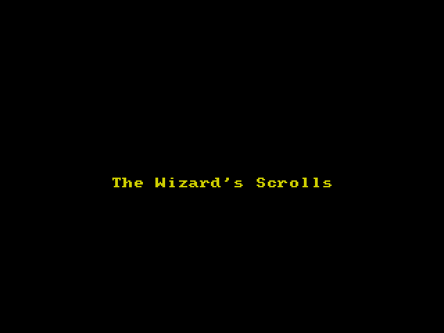 The Wizard's Scrolls image, screenshot or loading screen