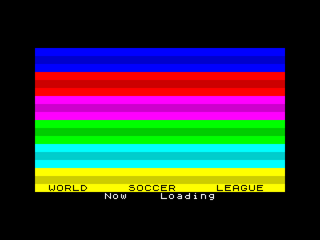 World Soccer League image, screenshot or loading screen