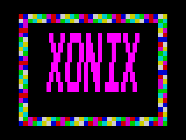 Xonix image, screenshot or loading screen
