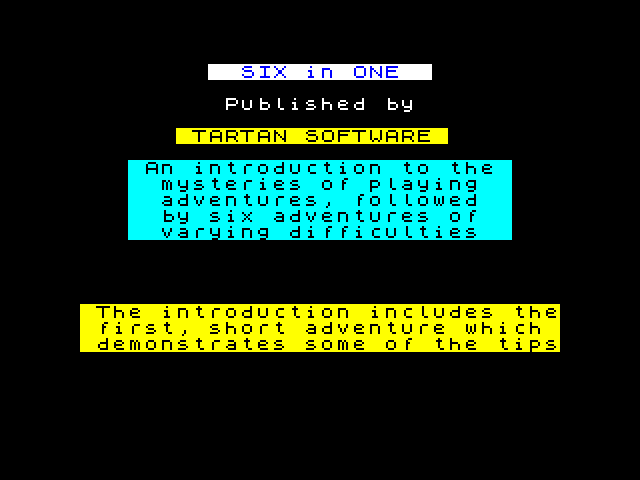 Your Sinclair Special Adventure Offer image, screenshot or loading screen