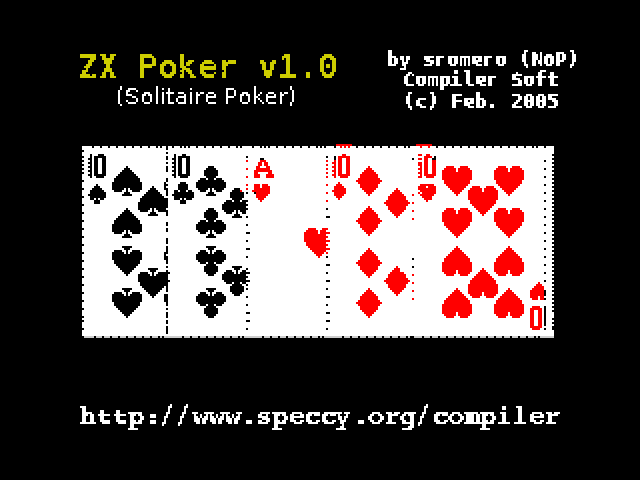 ZX Poker image, screenshot or loading screen