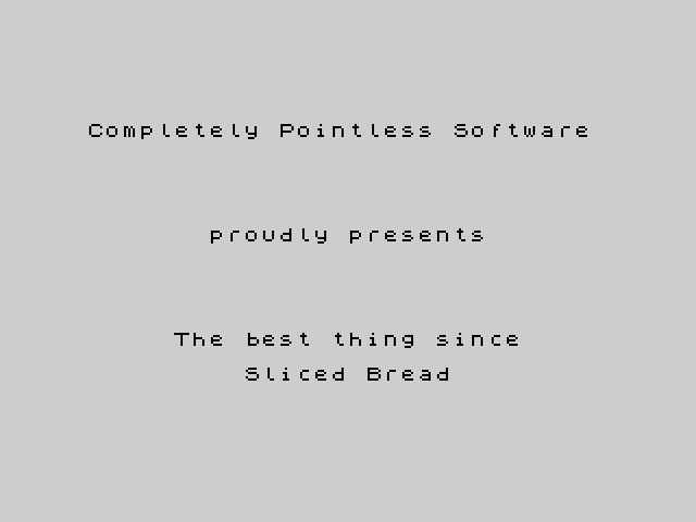 [CSSCGC] The Best Thing Since Sliced Bread image, screenshot or loading screen