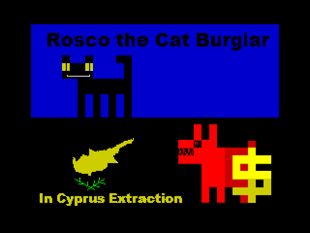 Rosco the Cat Burglar In Cyprus Extraction image, screenshot or loading screen