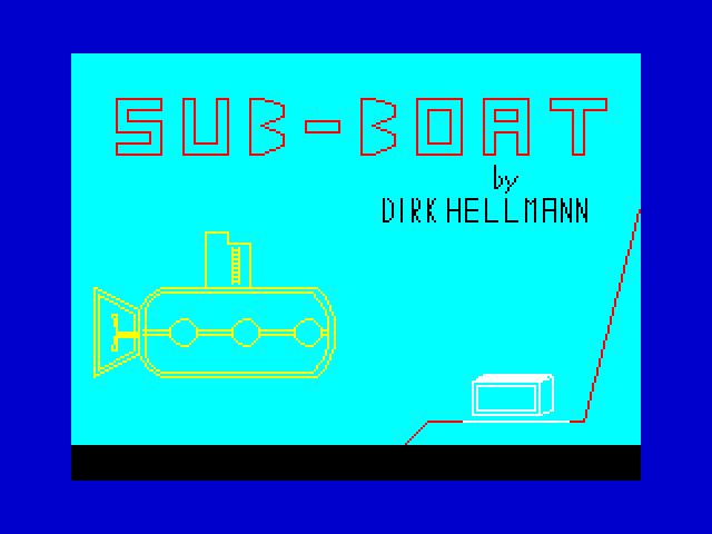 Sub-Boat image, screenshot or loading screen