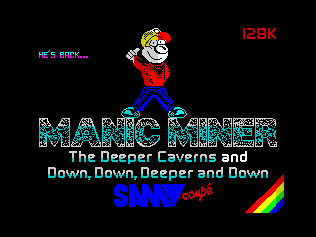 Manic Miner: Deeper and Down image, screenshot or loading screen