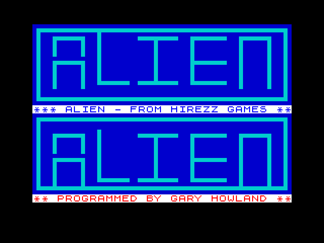Alien image, screenshot or loading screen