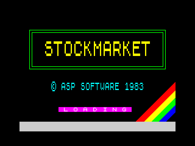 Stock Market image, screenshot or loading screen