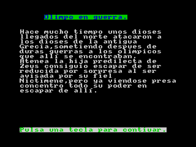 Olimpo en Guerra image, screenshot or loading screen