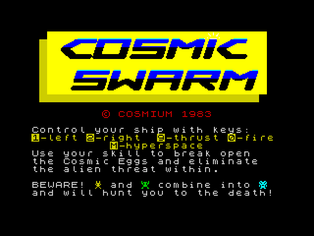 Cosmic Swarm image, screenshot or loading screen
