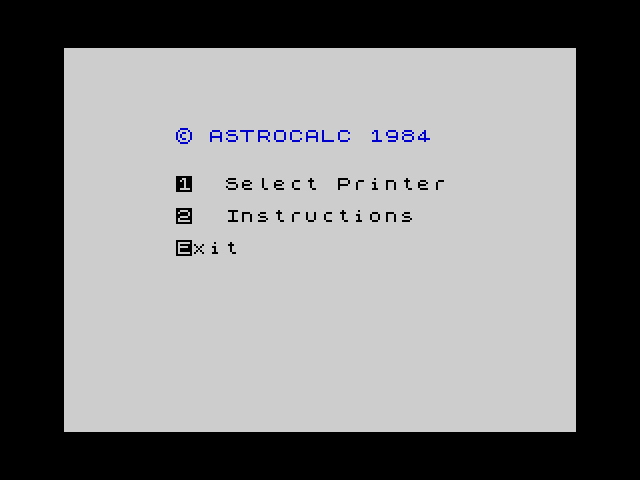 Astrocalc image, screenshot or loading screen