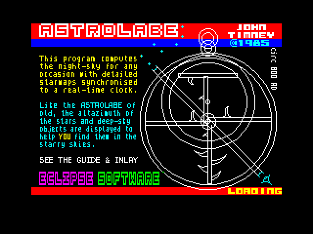 Astrolabe image, screenshot or loading screen