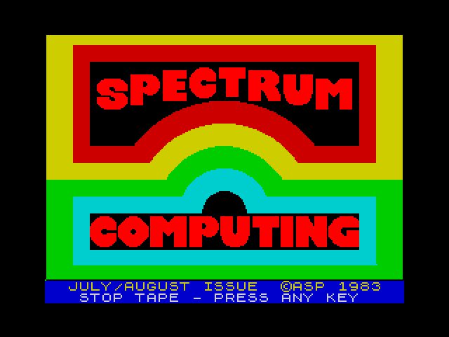 Spectrum Computing 02 image, screenshot or loading screen