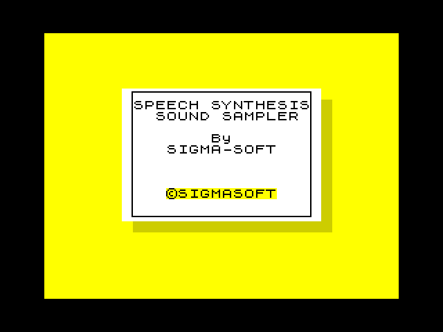 Speech Synthesis image, screenshot or loading screen