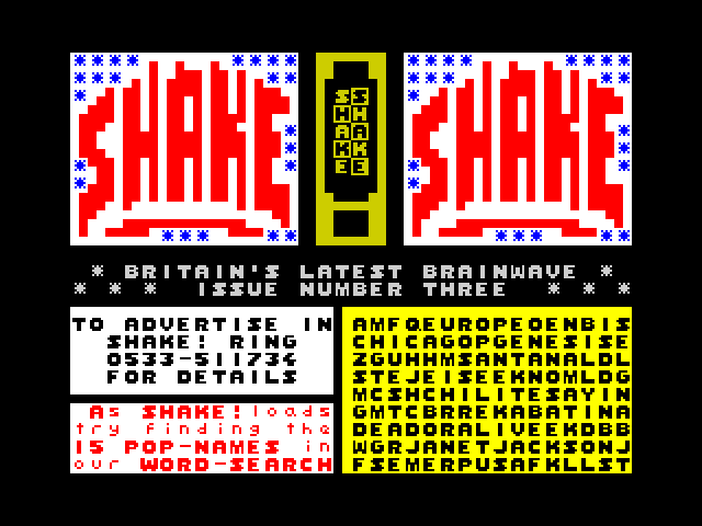 Shake! issue 03 image, screenshot or loading screen