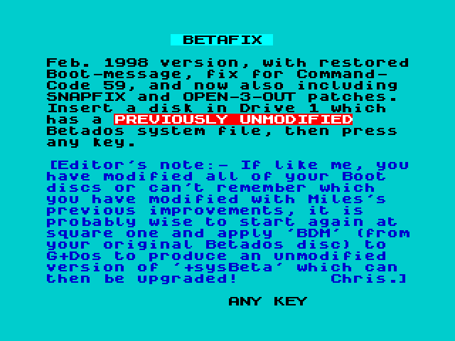 Betafix 2 image, screenshot or loading screen