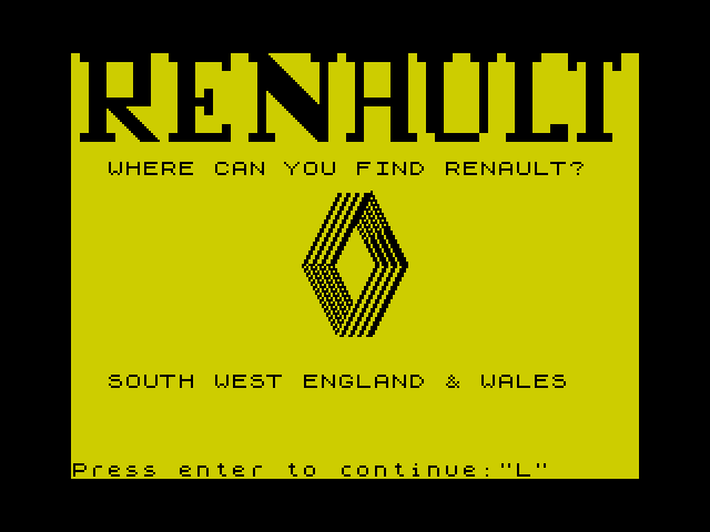 Renault After Sales image, screenshot or loading screen