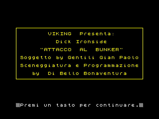 Dick Ironside: Atacco al Bunker image, screenshot or loading screen