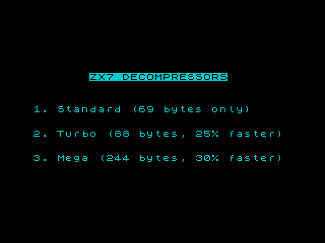 ZX7 image, screenshot or loading screen