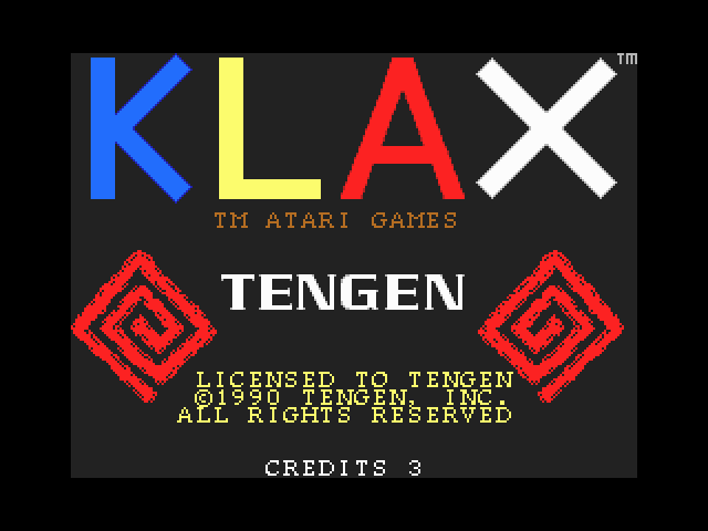 Klax image, screenshot or loading screen