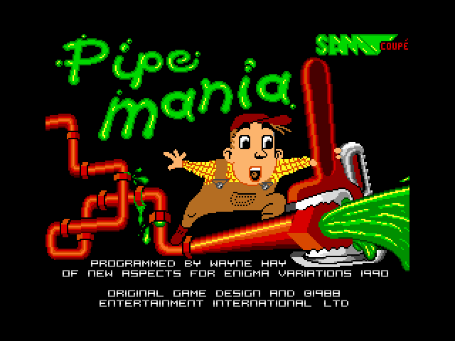 Pipe Mania image, screenshot or loading screen