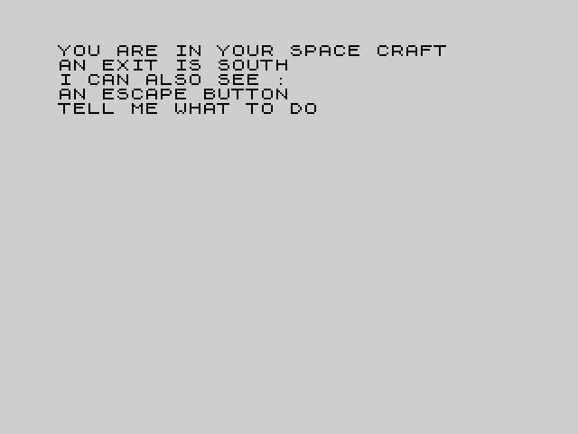Adventure C: Alien Spaceship image, screenshot or loading screen