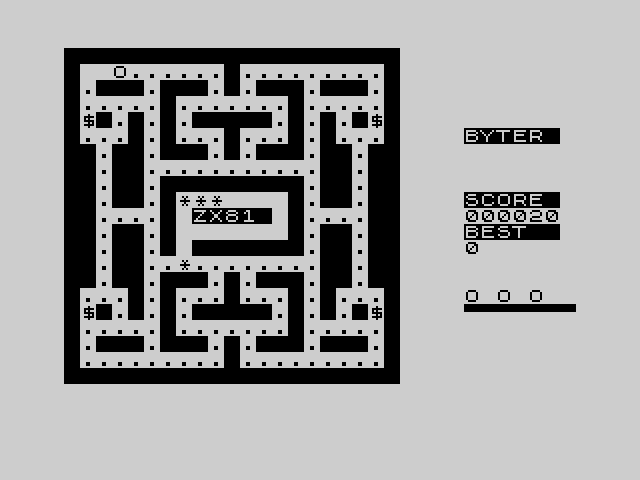ZX81 Byter image, screenshot or loading screen