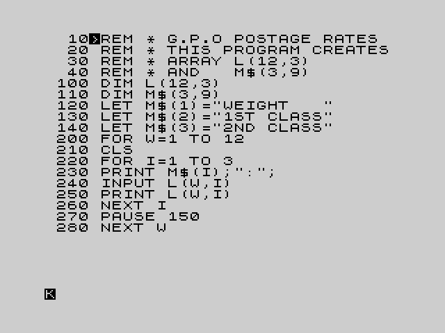 G.P.O. Postage Rates image, screenshot or loading screen