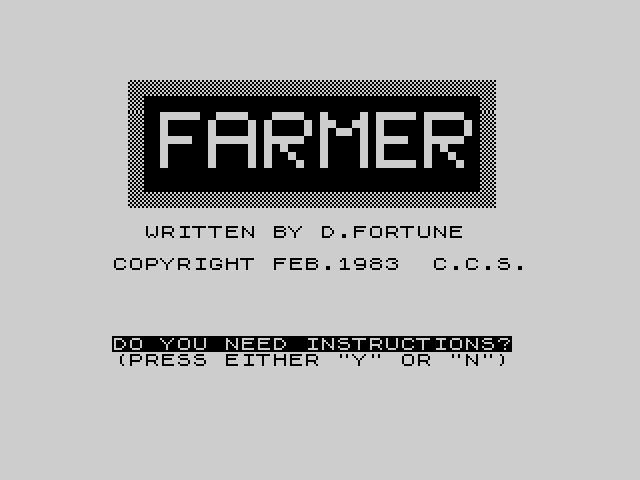 Farmer image, screenshot or loading screen
