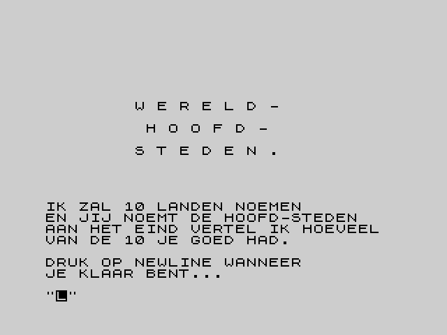 Wereld-Hoofd-Steden image, screenshot or loading screen