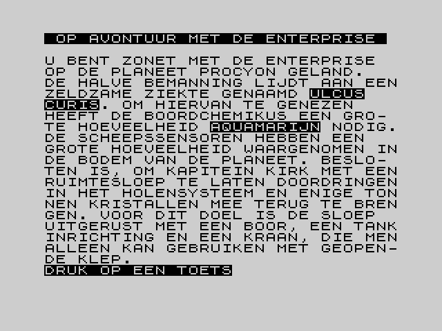 Op Avontuur Met De Enterprise image, screenshot or loading screen