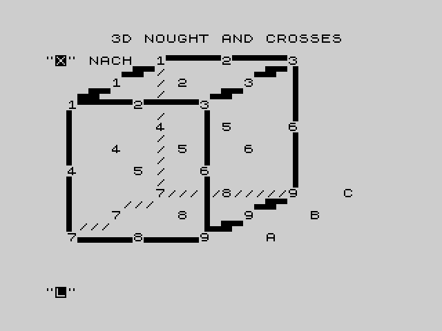 3D Noughts and Crosses image, screenshot or loading screen