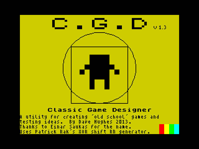 Classic Game Designer image, screenshot or loading screen