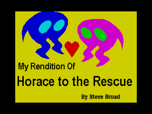 My Rendition of Horace to the Rescue image, screenshot or loading screen