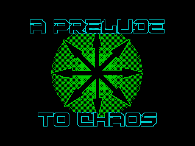 A Prelude to Chaos image, screenshot or loading screen