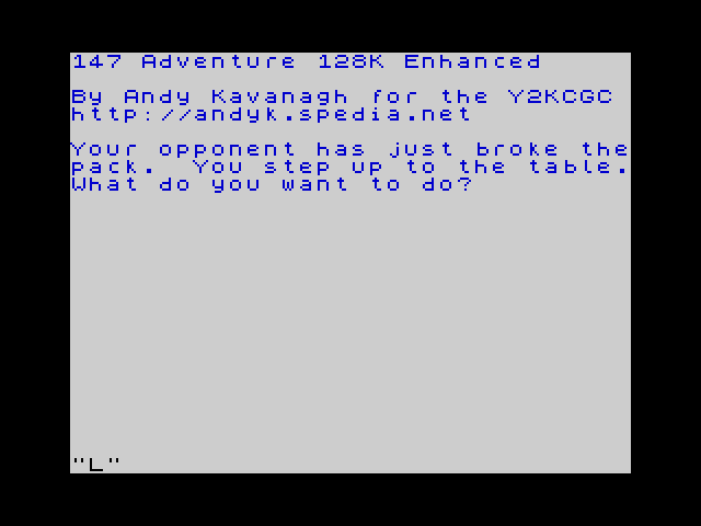 [CSSCGC] 147 Adventure 128 Enhanced Edition image, screenshot or loading screen