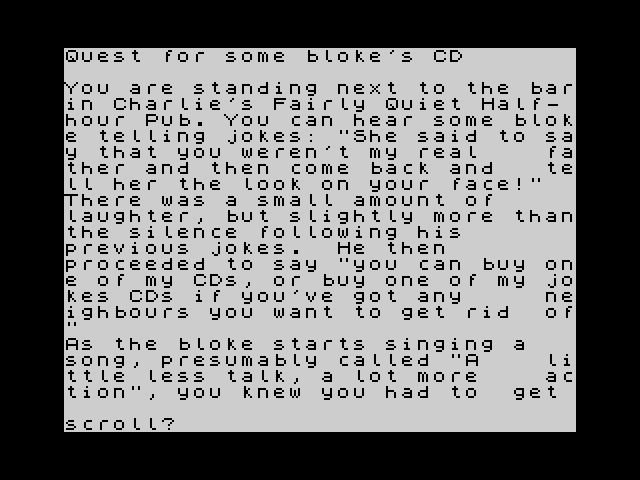 [CSSCGC] Quest For Some Bloke's CD image, screenshot or loading screen