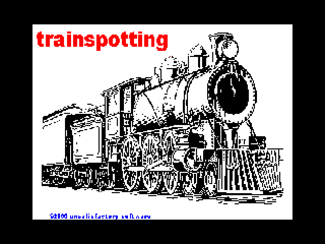 [CSSCGC] Trainspotting image, screenshot or loading screen