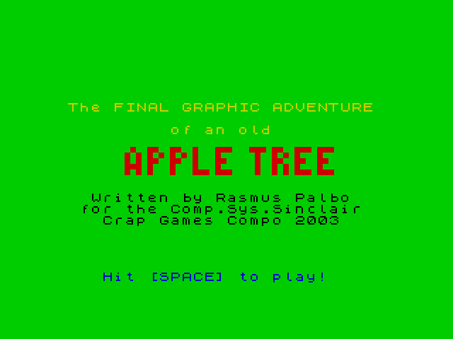 [CSSCGC] Apple Tree image, screenshot or loading screen