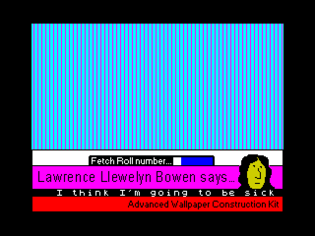 Lawrence Llewelyn-Bowen's Advanced Wallpaper Construction Kit image, screenshot or loading screen