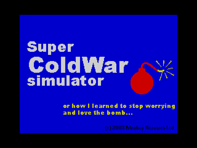 [CSSCGC] Super Cold War Simulator image, screenshot or loading screen