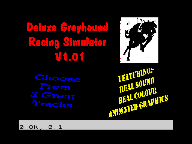 [CSSCGC] Deluxe Greyhound Racing Simulator image, screenshot or loading screen