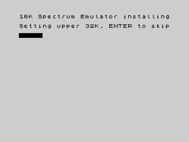 [CSSCGC] 16K Spectrum Emulator image, screenshot or loading screen
