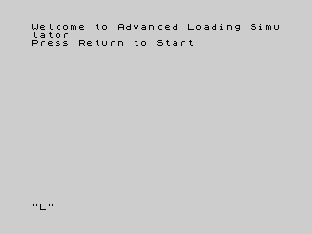 Advanced Loading Simulator image, screenshot or loading screen