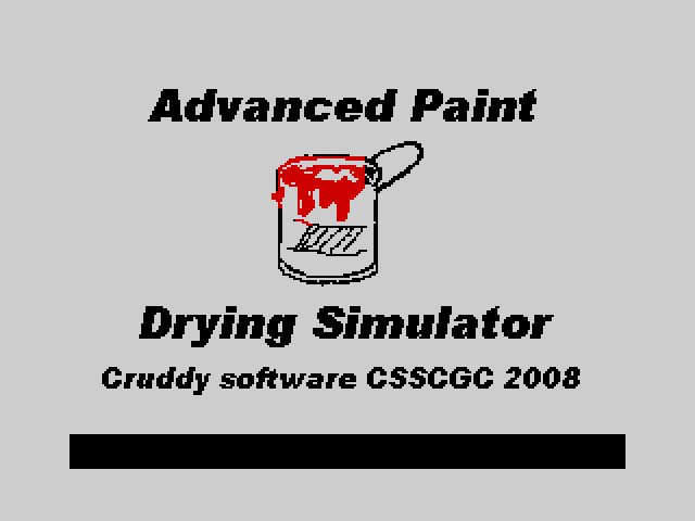 [CSSCGC] Advanced Paint Drying Simulator image, screenshot or loading screen
